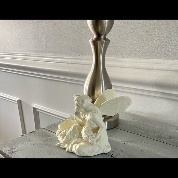 Vintage Party light Angel tea light holder. Porcelain. - Picture 2 of 5